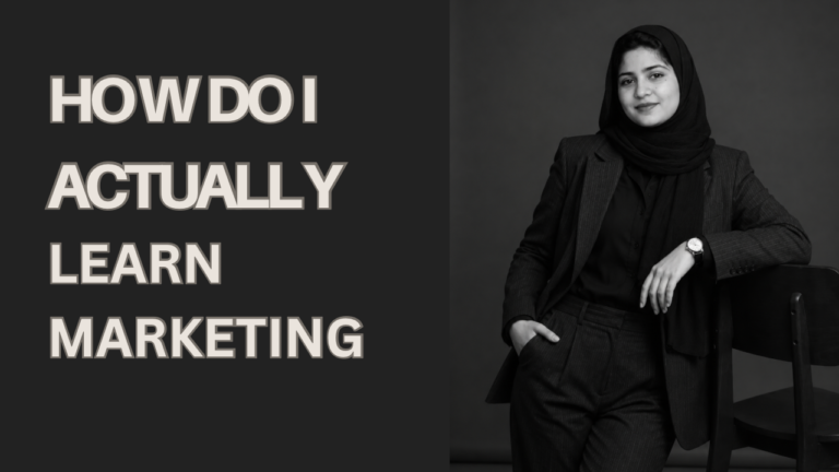 How Do I Learn Marketing?